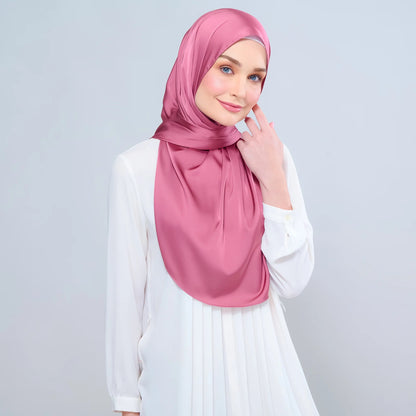 Instant Tag n' Go Shawl | Satin Silk in Sorbet