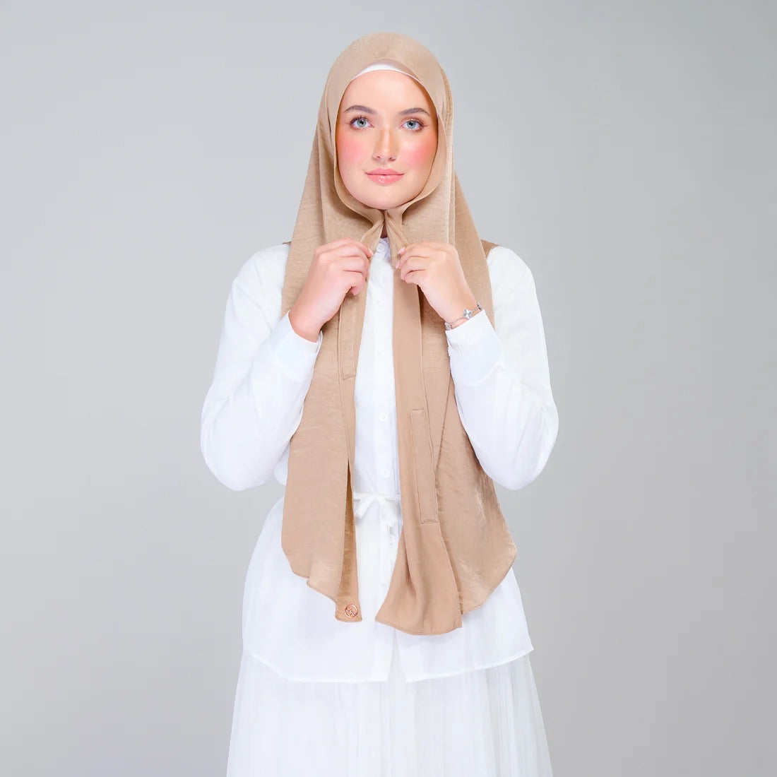 Instant Tag n' Go Butterfly | Textured Silk in Caramel Latte