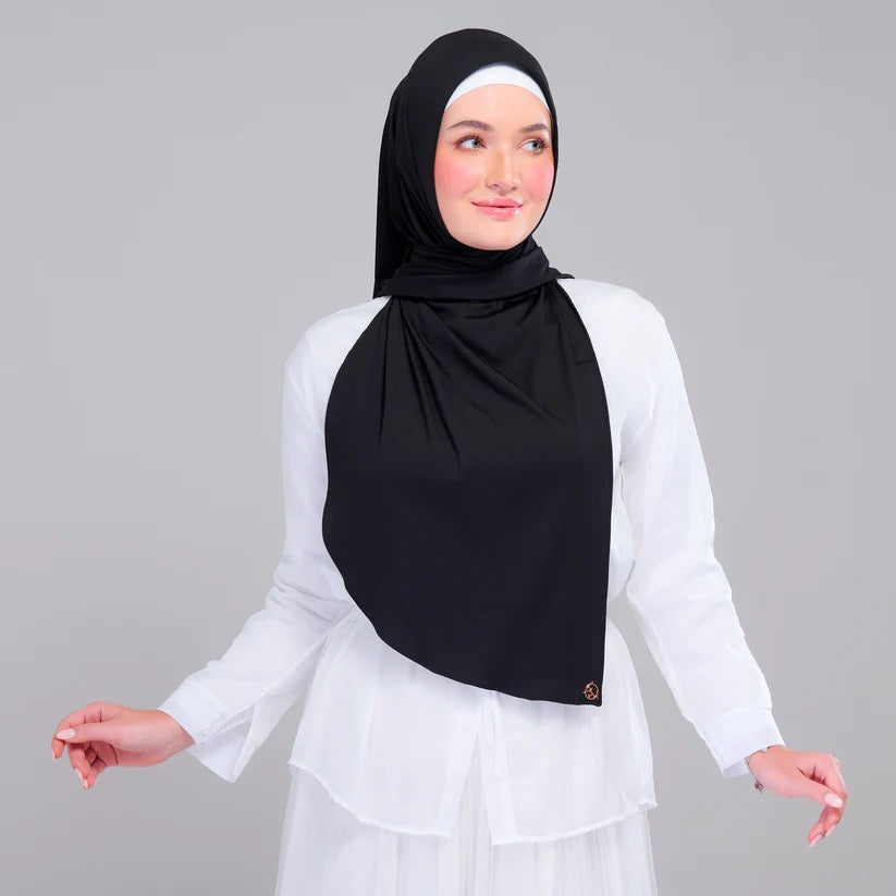 Instant Tag n' Go Butterfly | Ribbed Jersey in Black