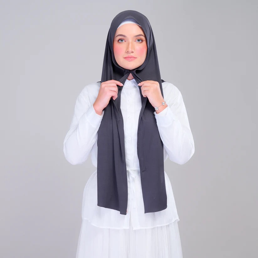 Instant Tag n' Go Butterfly | Ribbed Jersey in Metro Grey