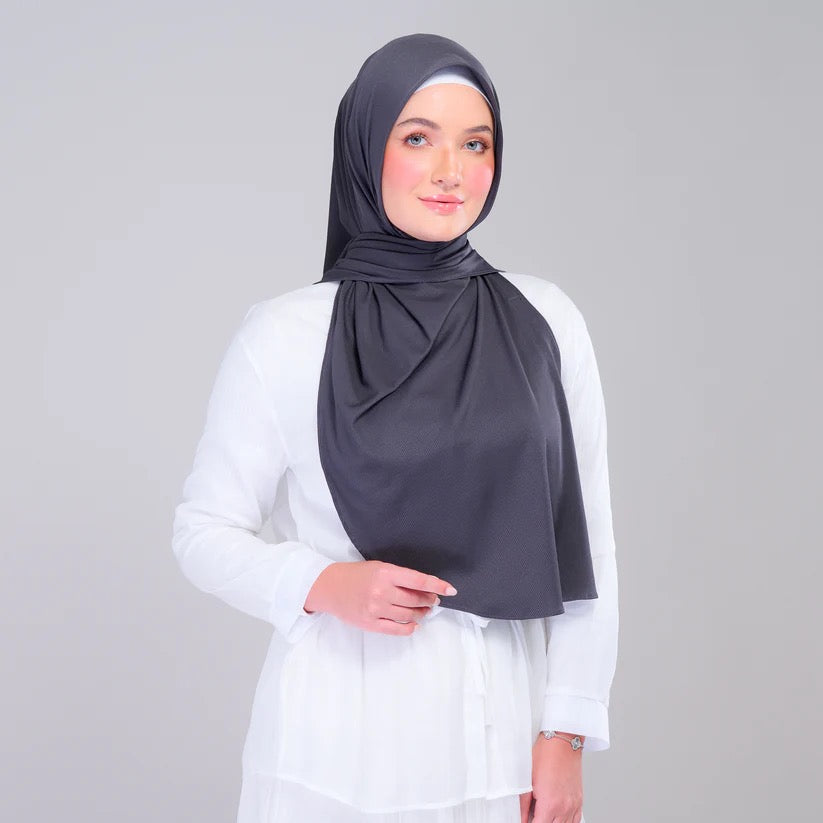 Instant Tag n' Go Butterfly | Ribbed Jersey in Metro Grey
