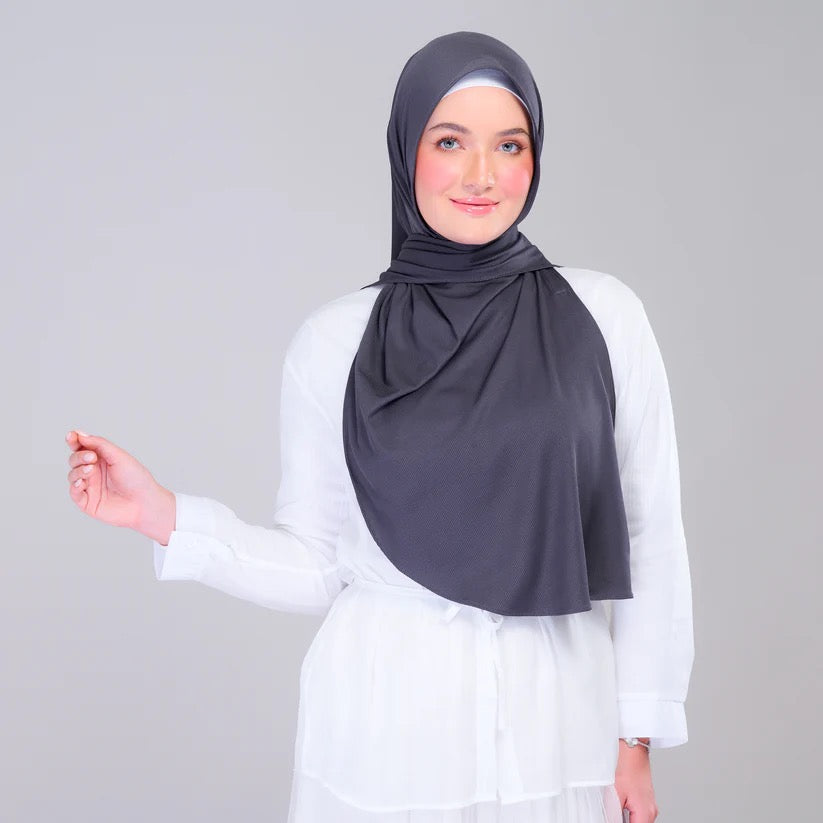 Instant Tag n' Go Butterfly | Ribbed Jersey in Metro Grey