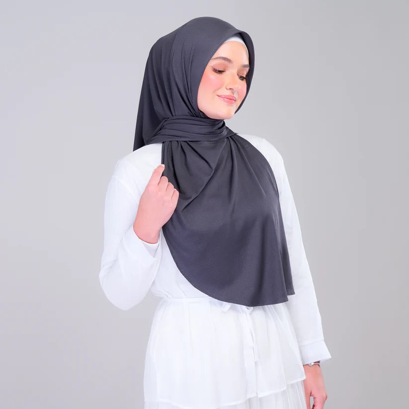 Instant Tag n' Go Butterfly | Ribbed Jersey in Metro Grey