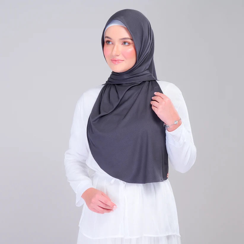 Instant Tag n' Go Butterfly | Ribbed Jersey in Metro Grey