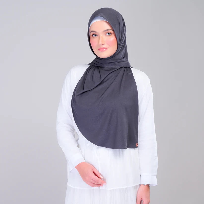 Instant Tag n' Go Butterfly | Ribbed Jersey in Metro Grey