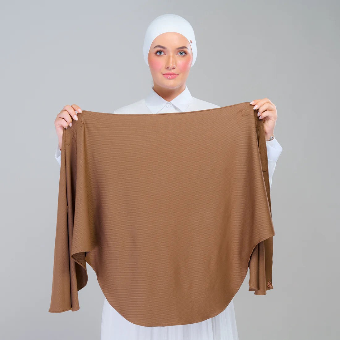 Instant Tag n' Go Butterfly | Ribbed Jersey in Mocha Taupe