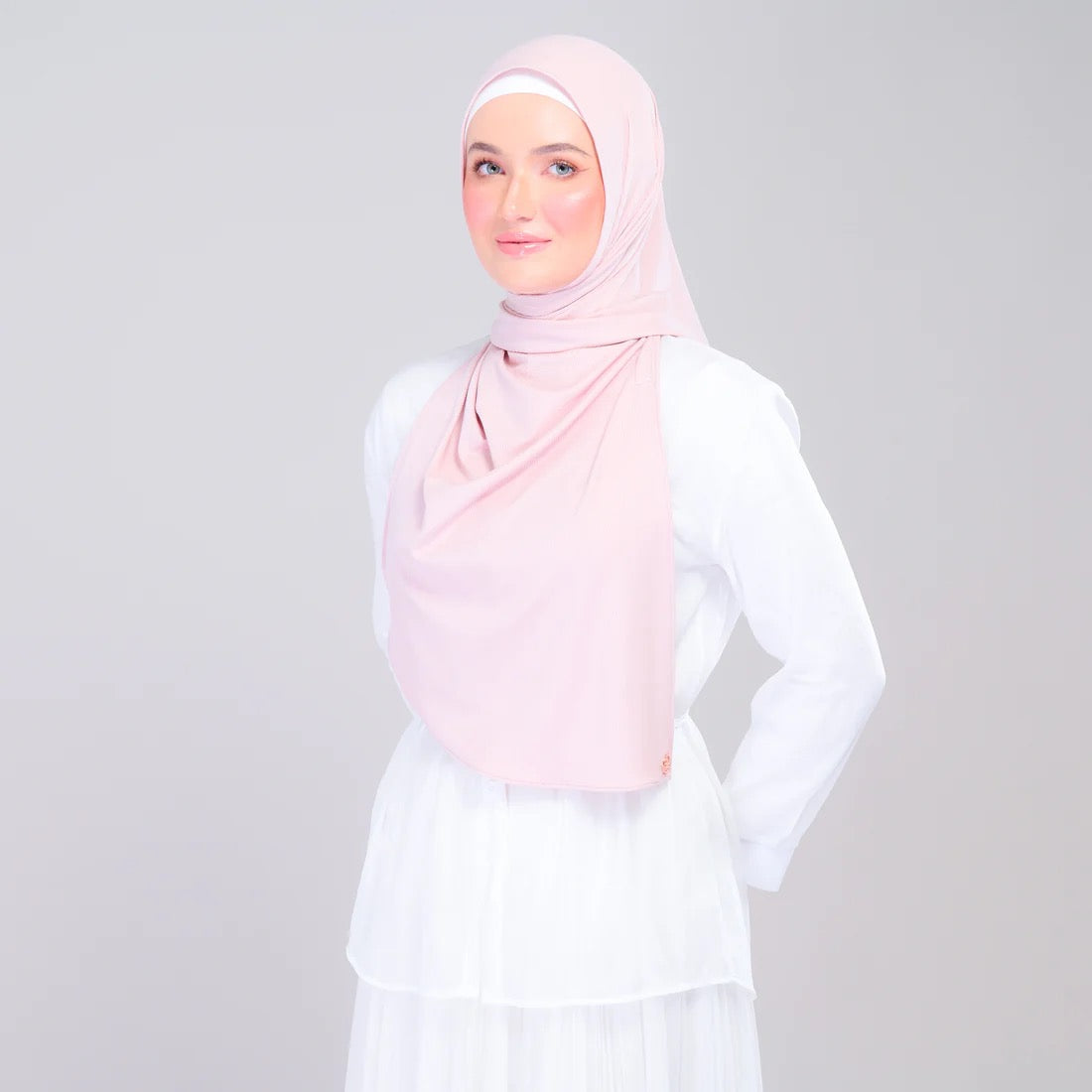 Instant Tag n' Go Butterfly | Ribbed Jersey in Nude Rose