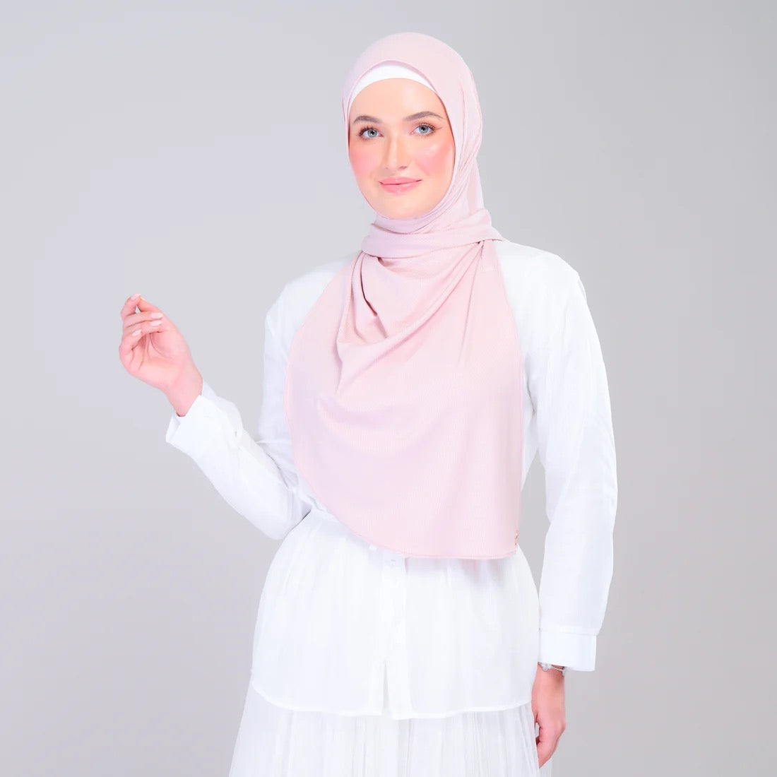 Instant Tag n' Go Butterfly | Ribbed Jersey in Nude Rose