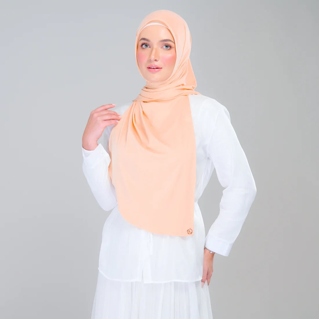 Instant Tag n' Go Butterfly | Ribbed Jersey in Light Apricot