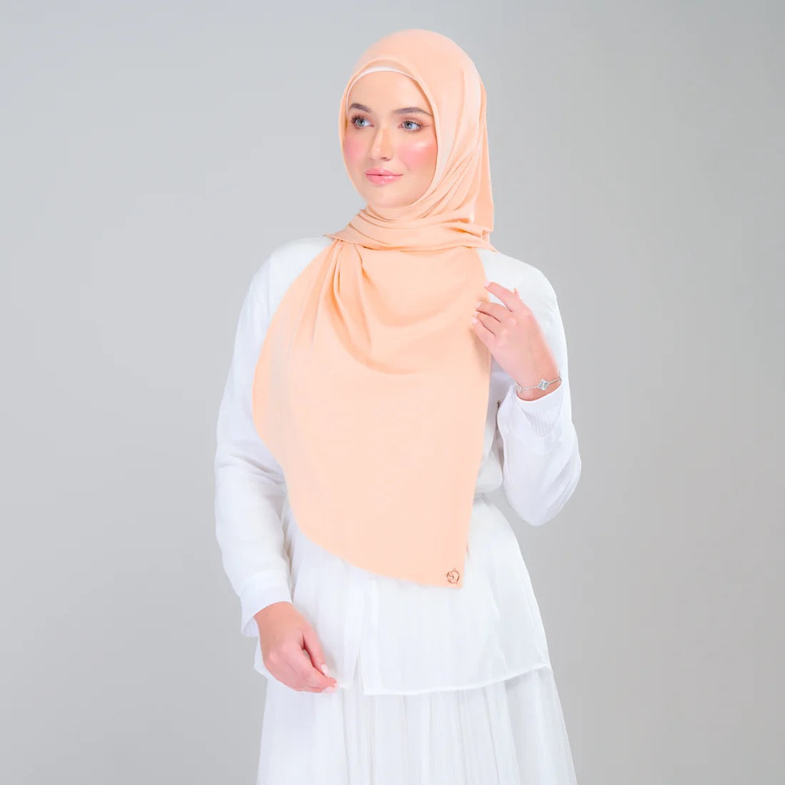 Instant Tag n' Go Butterfly | Ribbed Jersey in Light Apricot