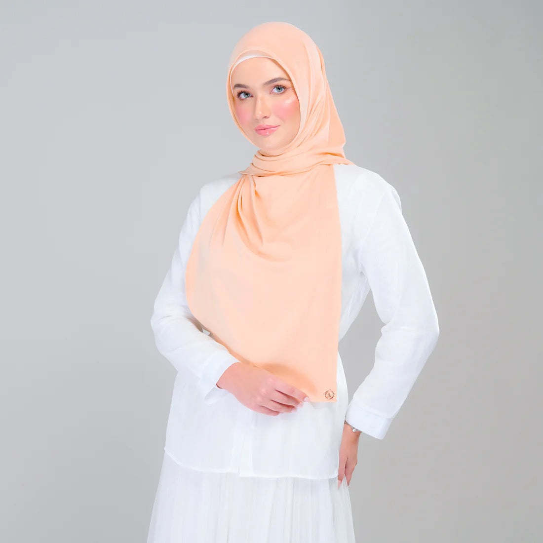 Instant Tag n' Go Butterfly | Ribbed Jersey in Light Apricot