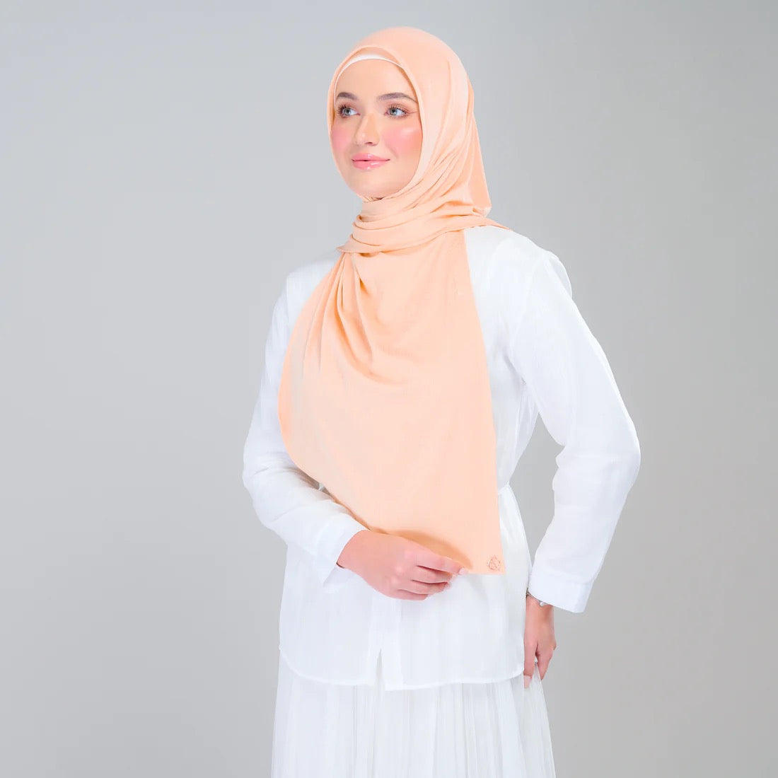Instant Tag n' Go Butterfly | Ribbed Jersey in Light Apricot