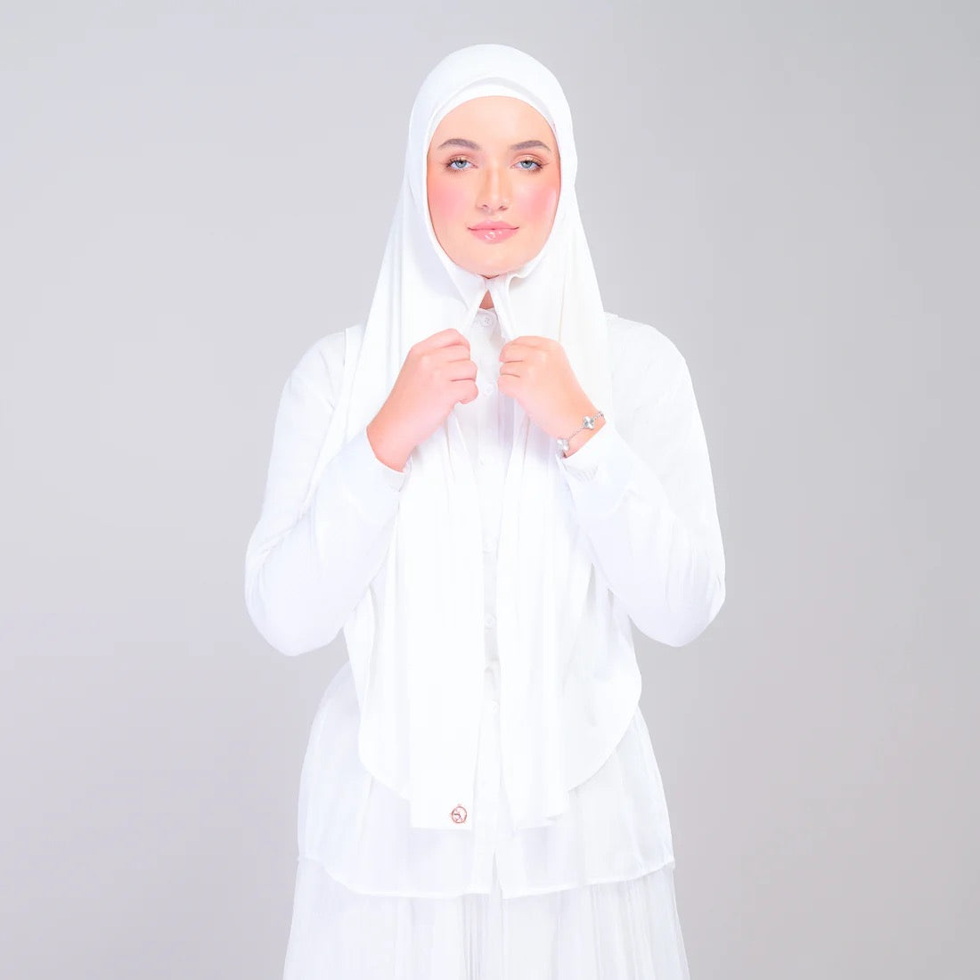 Instant Tag n' Go Butterfly | Ribbed Jersey in Ivory White