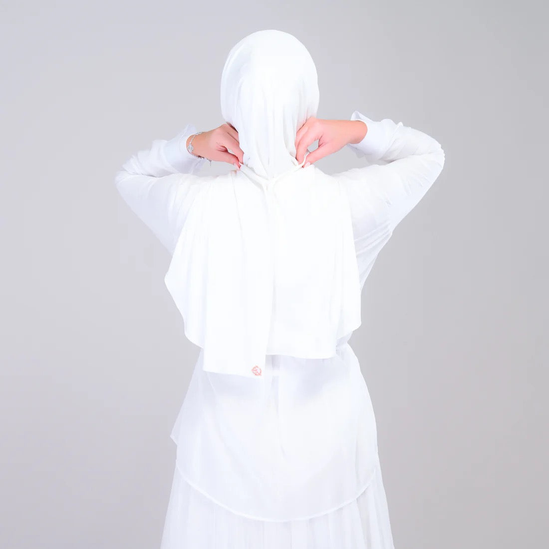 Instant Tag n' Go Butterfly | Ribbed Jersey in Ivory White