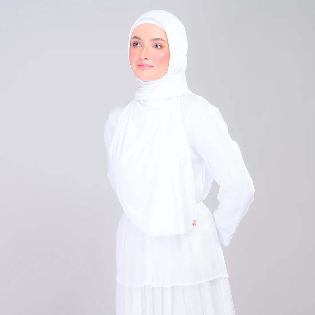 Instant Tag n' Go Butterfly | Ribbed Jersey in Ivory White