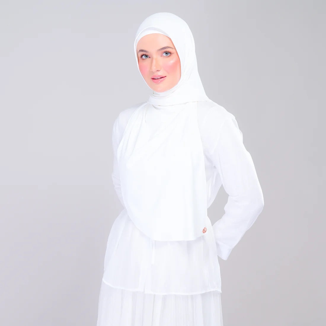 Instant Tag n' Go Butterfly | Ribbed Jersey in Ivory White