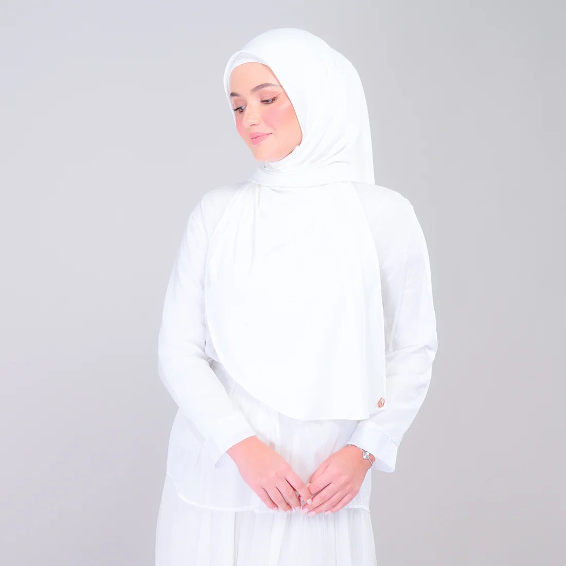 Instant Tag n' Go Butterfly | Ribbed Jersey in Ivory White
