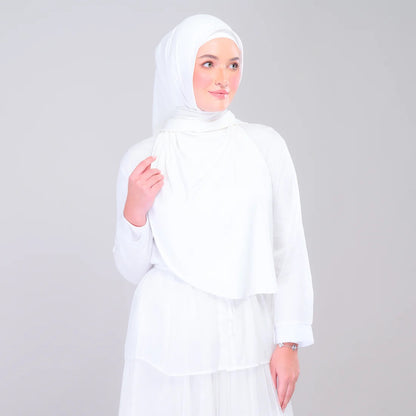 Instant Tag n' Go Butterfly | Ribbed Jersey in Ivory White