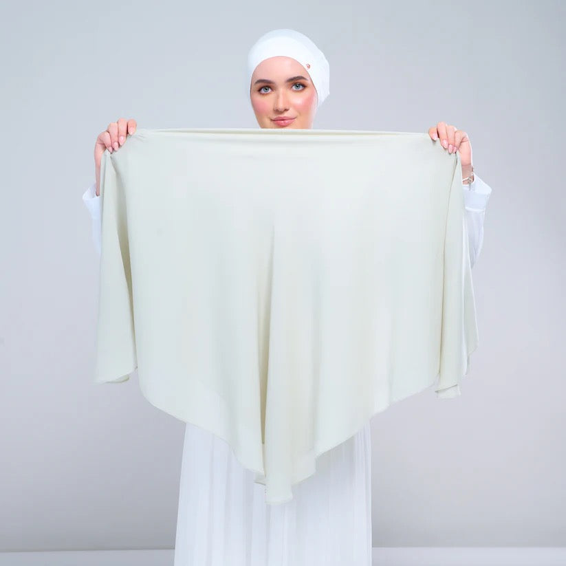 Instant Square Tag n' Go | Cotton Voile in Light Sage