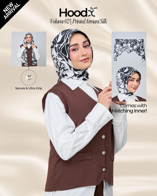 [★New] HoodX Luxe Printed Set in Imperial