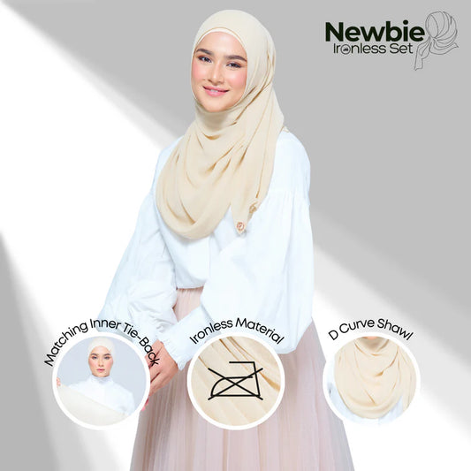 Newbie Ironless Set in Light Blonde