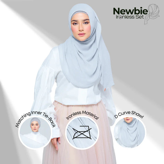 Newbie Ironless Set in Light Grey