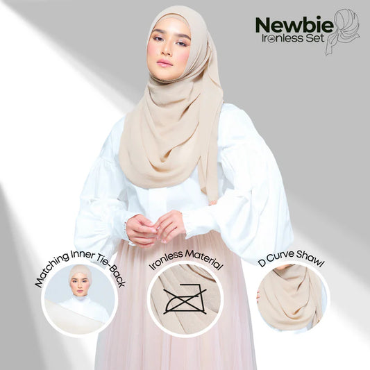 Newbie Ironless Set in Light Sand