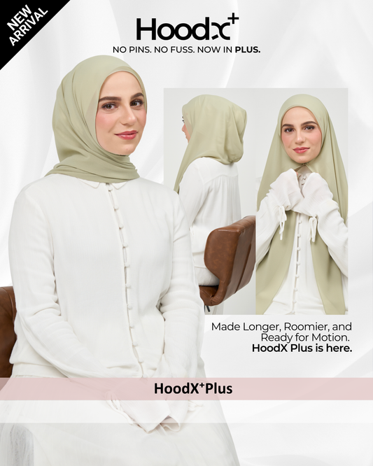 [★New] HoodX⁺Plus in Light Sage