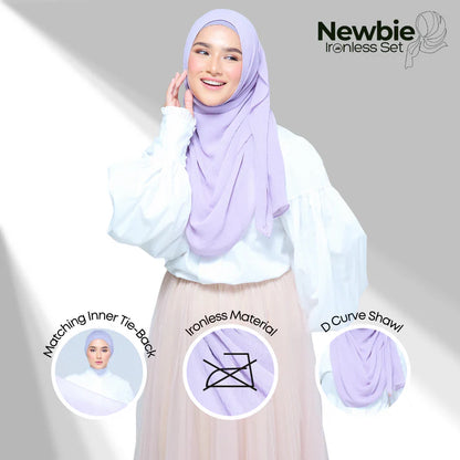 Newbie Ironless Set in Lilac