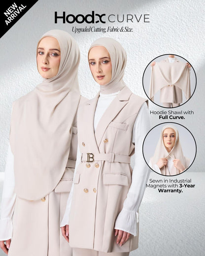 [★New] HoodX Curve in Linen Dust