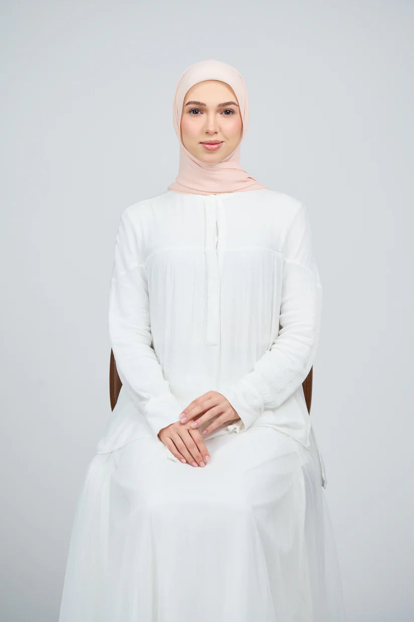 [★New] HoodX Curve [Pearl Chiffon] in Malibu Peach