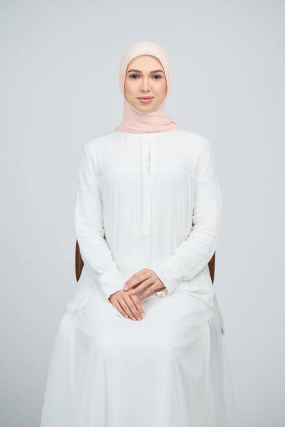 [★New] HoodX Curve [Pearl Chiffon] in Malibu Peach