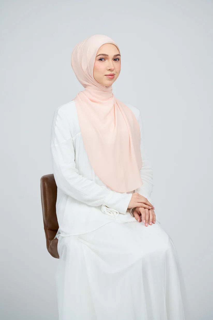 [★New] HoodX Curve [Pearl Chiffon] in Malibu Peach