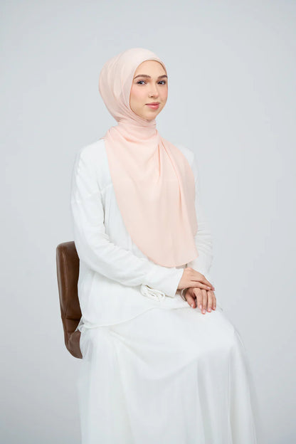 [★New] HoodX Curve [Pearl Chiffon] in Malibu Peach