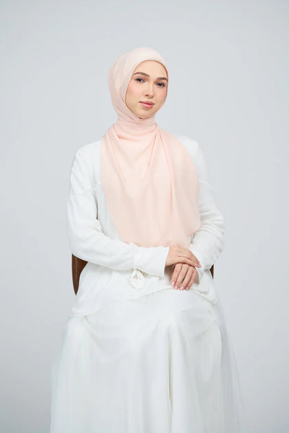 [★New] HoodX Curve [Pearl Chiffon] in Malibu Peach