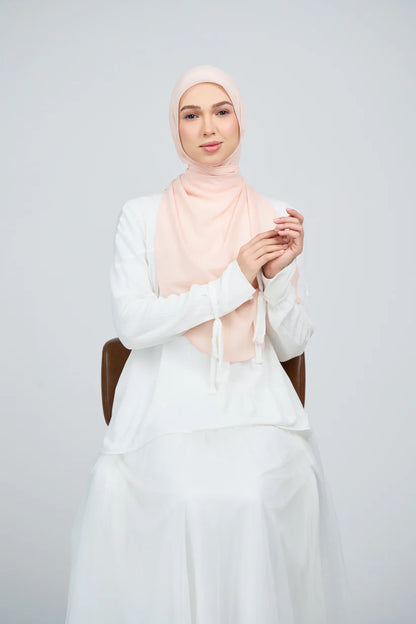 [★New] HoodX Curve [Pearl Chiffon] in Malibu Peach