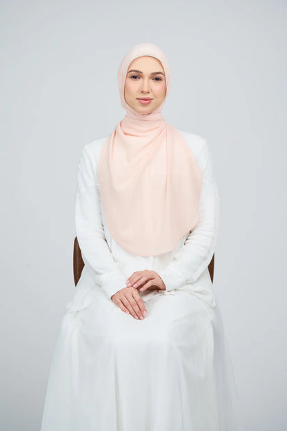 [★New] HoodX Curve [Pearl Chiffon] in Malibu Peach