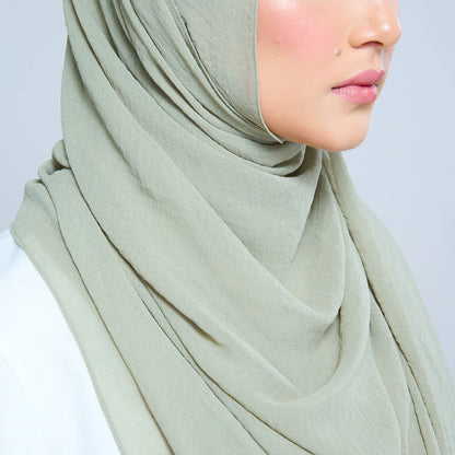 Newbie Ironless Set in Matcha Green