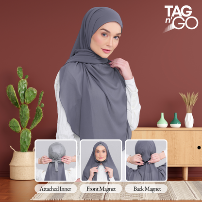 Instant Faith Tag n' Go in Metro Grey
