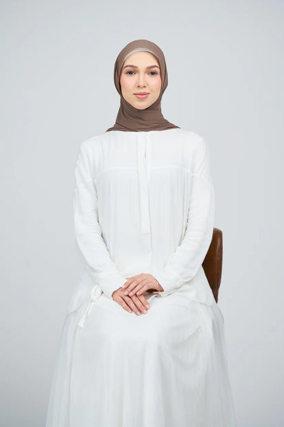 [★New] HoodX Curve [Pearl Chiffon] in Mocha