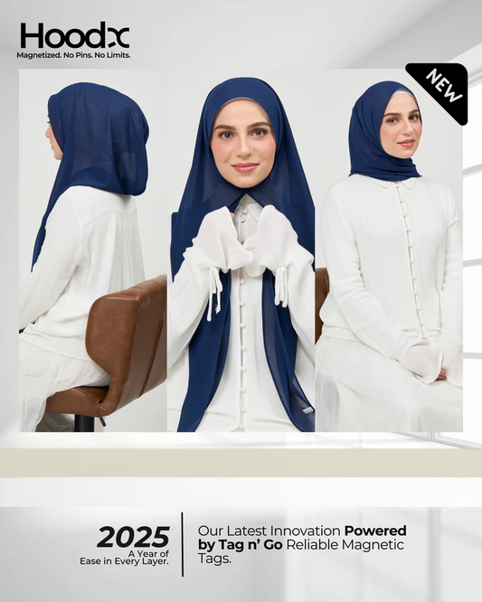 [★New] HoodX in Navy