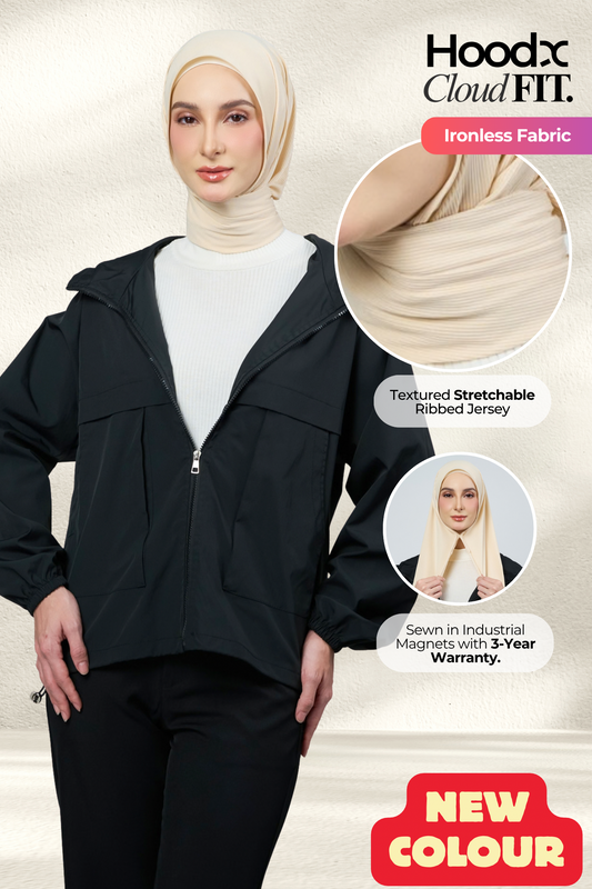 [★ New Colour] HoodX+ CloudFit in Warm Vanilla