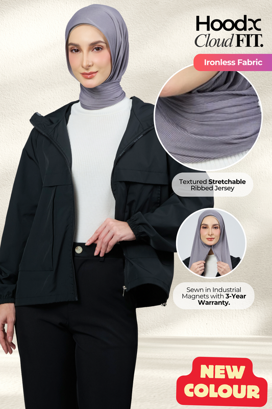 [★ New Colour] HoodX CloudFit in Platinum
