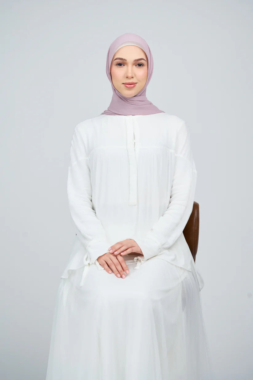 [★New] HoodX Curve [Pearl Chiffon] in Nude Plum