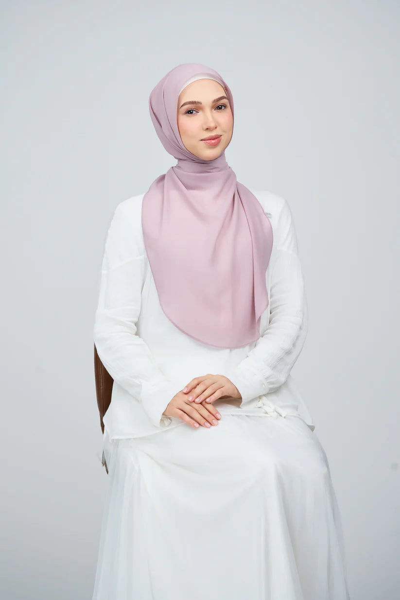 [★New] HoodX Curve [Pearl Chiffon] in Nude Plum
