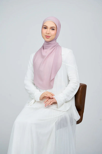 [★New] HoodX Curve [Pearl Chiffon] in Nude Plum