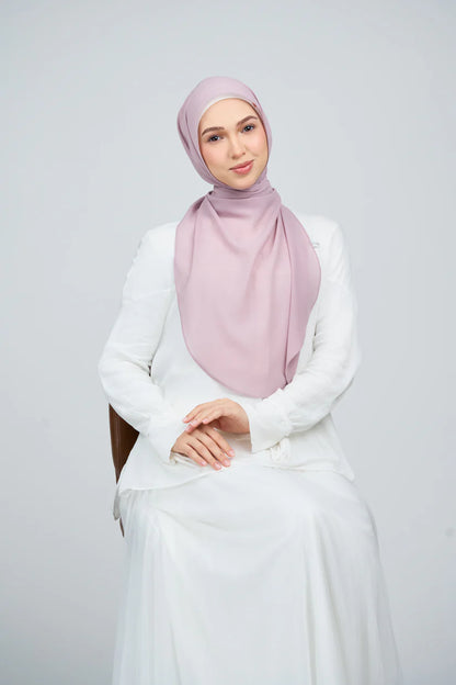 [★New] HoodX Curve [Pearl Chiffon] in Nude Plum