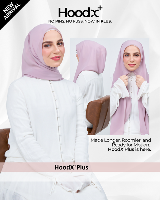 [★New] HoodX⁺Plus in Nude Plum