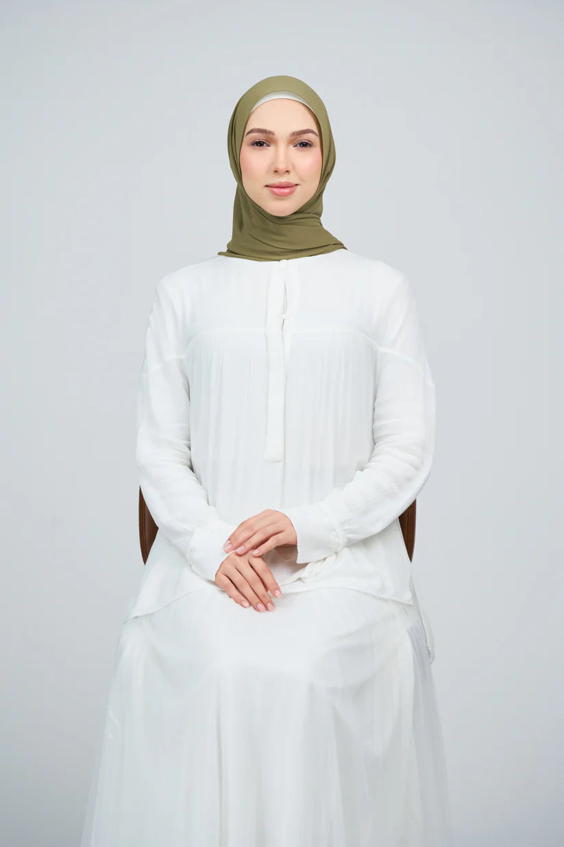 [★New] HoodX Curve [Pearl Chiffon] in Oregano