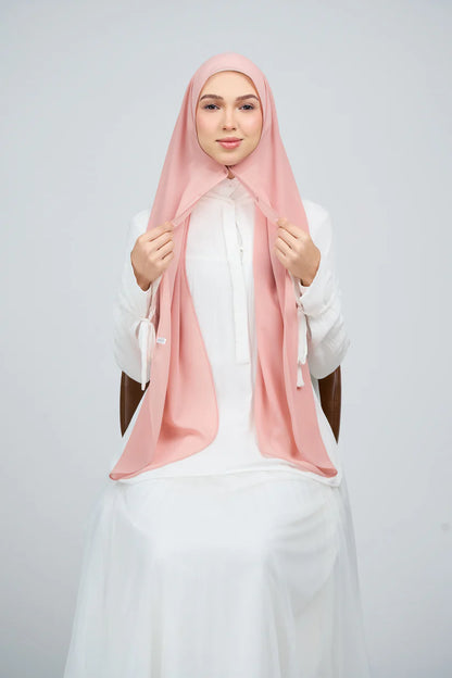 [★New] HoodX Curve [Pearl Chiffon] in Oyster Pink
